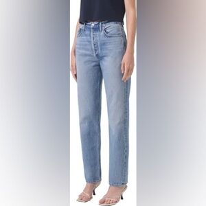 Agolde High Rise Straight leg Jean size 26